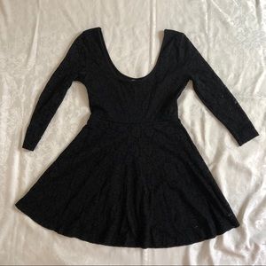 Reynah Couture | Black Lace Dress Juniors Medium